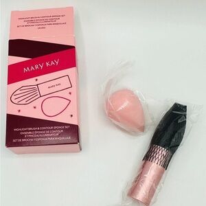 NIB—Mary Kay Highlight Brush & Contour Sponge Set, Limited Edition